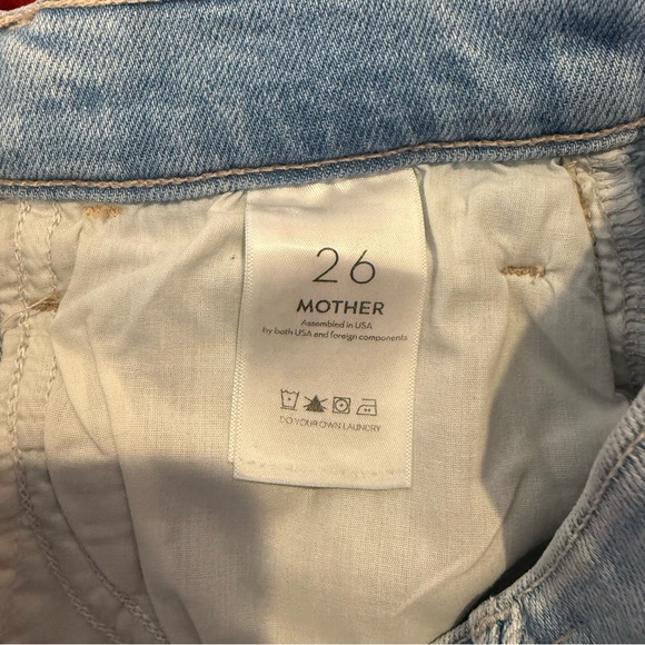 Mother The Hustler Ankle Fray in Balls In Your Court size 26 - Picture 13 of 15